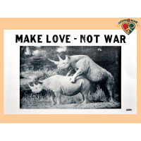 Make Love Not War Poster