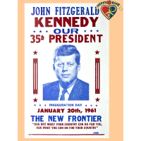 J.F.K. Inauguration Poster