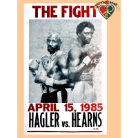 Hagler V Hearns Poster