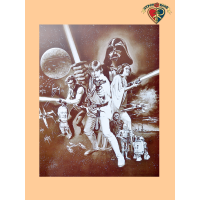 Star Wars Collage Mini Poster