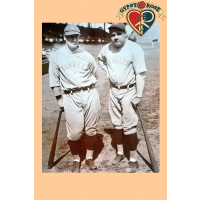 Babe Ruth Lou Gehrig Mini Poster
