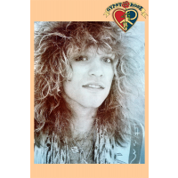 Young Jon Bon Jovi Mini Poster