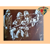 Crosby Stills Nash & Young Live Mini Poster
