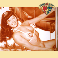 Betty Paige Bikini Mini Poster
