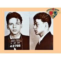 Sinatra Mugshot Mini Poster