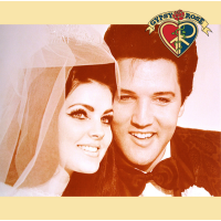 Elvis And Priscilla Mini Poster
