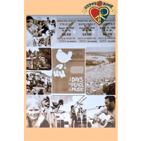 Woodstock Collage Mini Poster