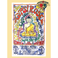 Gypsy Rose 30 Grateful Years Keeping The Vibe Alive Buddha Poster
