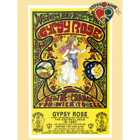 Gypsy Rose 30 Grateful Years Keeping The Vibe Alive Gypsy Girl Poster