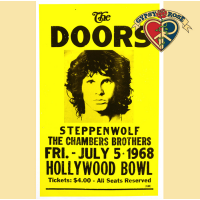 DOORS HOLLYWOOD BOWL CONCERT POSTER