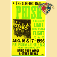 PHISH "THE CLIFFORD BALL" NY 1996 CONCERT POSTER