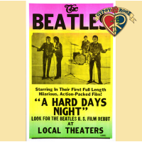 BEATLES HARD DAYS NIGHT CONCERT POSTER