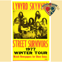 LYNYRD SKYNYRD STREET SURVIVORS CONCERT POSTER