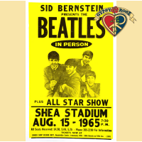 THE BEATLES AT SHEA STADIUM CONCERT POSTER
