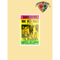 Bowie Nine Inch Nails Poster