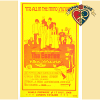 THE BEATLES YELLOW SUBMARINE MOVIE POSTER