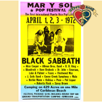 Black Sabbath   Mar  Y  Sol  Festival Poster