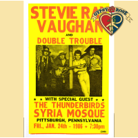 Stevie Ray Vaughn And Double Trouble Poster