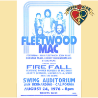Fleetwood Mac Fire Fall Poster