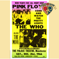 PINK FLOYD & THE WHO POSTER
