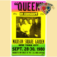 Queen Madison Square Garden Poster