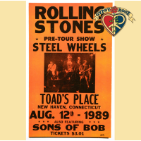 Rolling Stones  Toad'S Place Poster