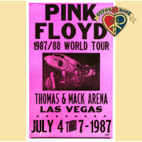 PINK FLOYD VEGAS CONCERT POSTER