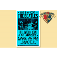 THE BEATLES AT THE HOLLYWOOD BOWL CONCERT POSTER