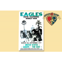 THE EAGLES HOTEL CALIFORNIA CONCERT POSTER