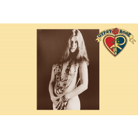 JANIS JOPLIN ALL NATURAL SEPIA PRINT