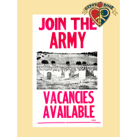 Join The Army Vacancies Available Historical Poster