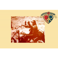EASY RIDER DENNIS HOPPER FINGER SEPIA PRINT