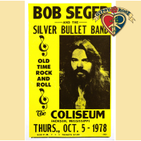 Bob Seger Snd Silver Bullet Band Poster