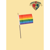 Rainbow Hand Flag