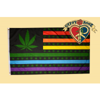 Rainbow Marijuana Flag