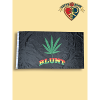 Rasta Blunt With Pot Leaf Flag