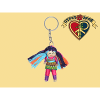 No Hurry To Worry Doll Keychain