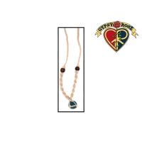 Stone Nugget Macrame Necklace