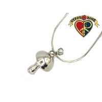 Snake Chain Mushroom Necklace