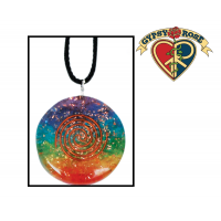 7 Chakra Orgone Crystal Necklace