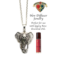 Elephantastic Diffuser Locket Necklace