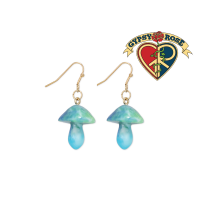Resin Mushroom Earring