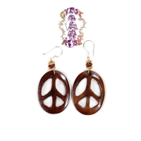 BONE PEACE EARRINGS