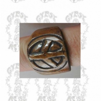 BONE PEACE RING