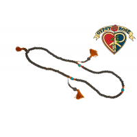 Bone Bead Mala Necklace