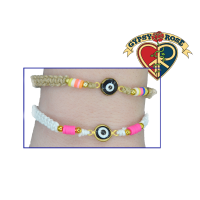 Macrame Evil Eye Bracelet