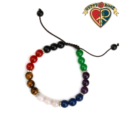 21 Bead Chakra Gemstone Bracelet Bracelet
