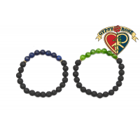One Color Chakra And Lava Bead Diffuser Bracelet
