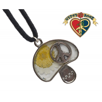 Handmade Mushroom Necklace