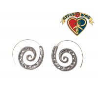 Electra Tribal Spiral Earring